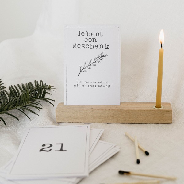 ADVENTSKALENDER LIEVE WOORDEN