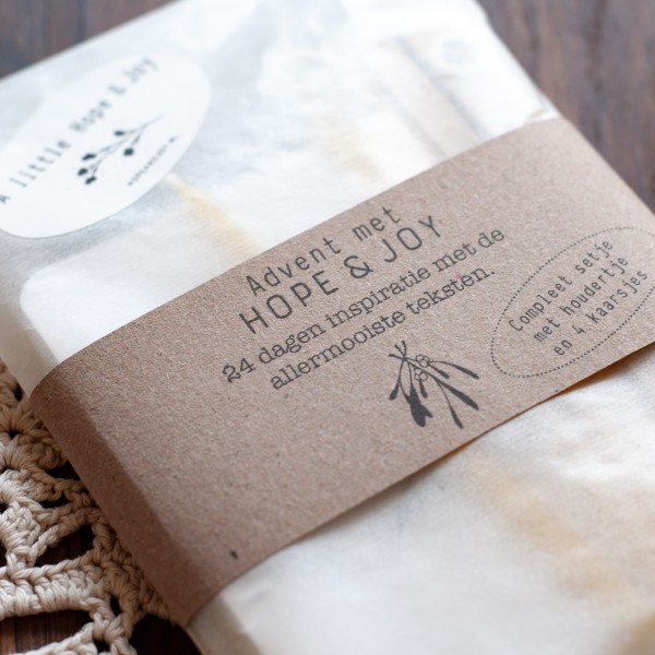 SETJE ADVENT MET HOPE & JOY