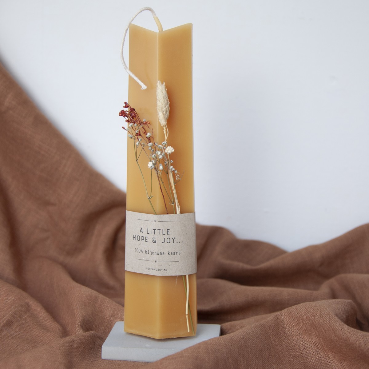 BIJENWAS KAARS &amp; STANDAARD