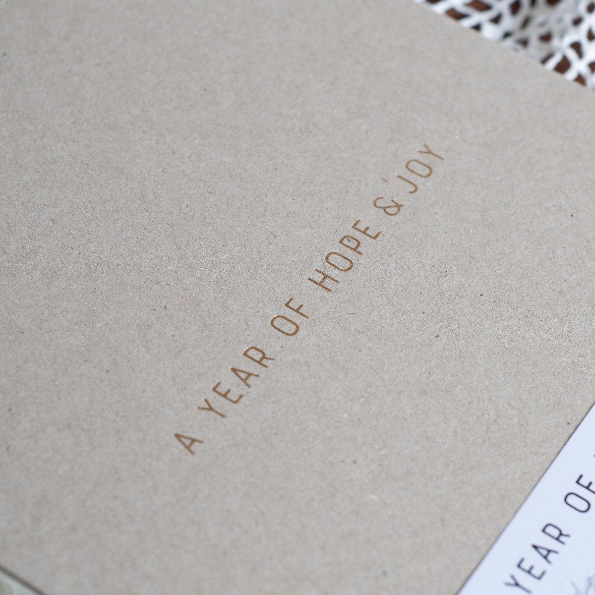 JOURNAL "A YEAR OF HOPE & JOY"