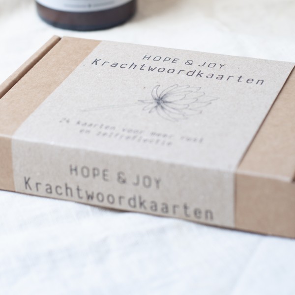KRACHTWOORDKAARTEN SETJE