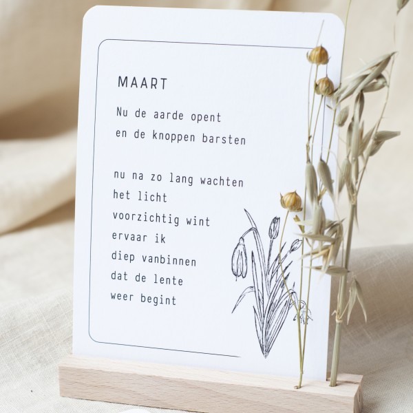  12 MAANDKAARTEN