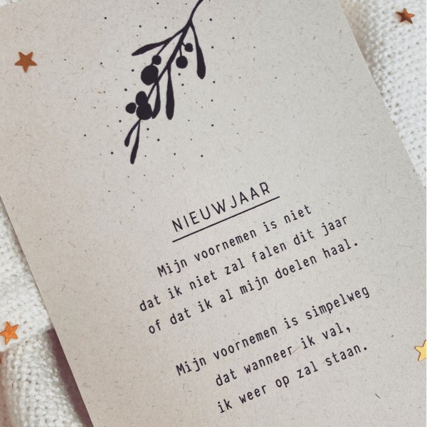 KAART NIEUWJAAR