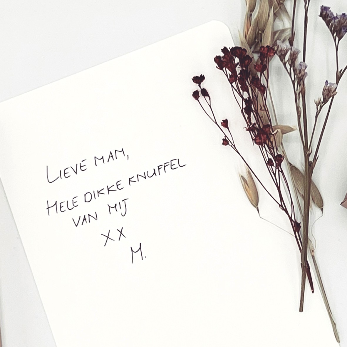 KAART VOOR MAMA MET LIEF GEDICHT