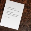 GEDICHT KAART IN LIJSTJE