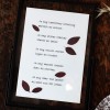 GEDICHT KAART IN LIJSTJE