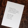 GEDICHT KAART IN LIJSTJE