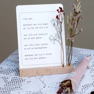 MOEDERDAG SETJE "KLEIN GEBAAR"